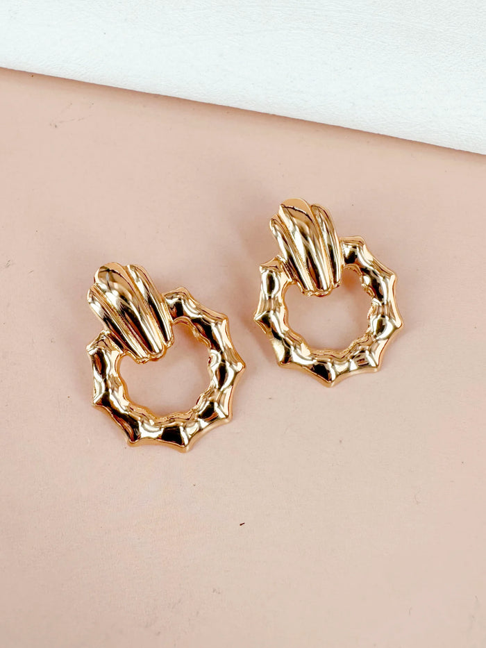 Boucles d’oreilles: Rose