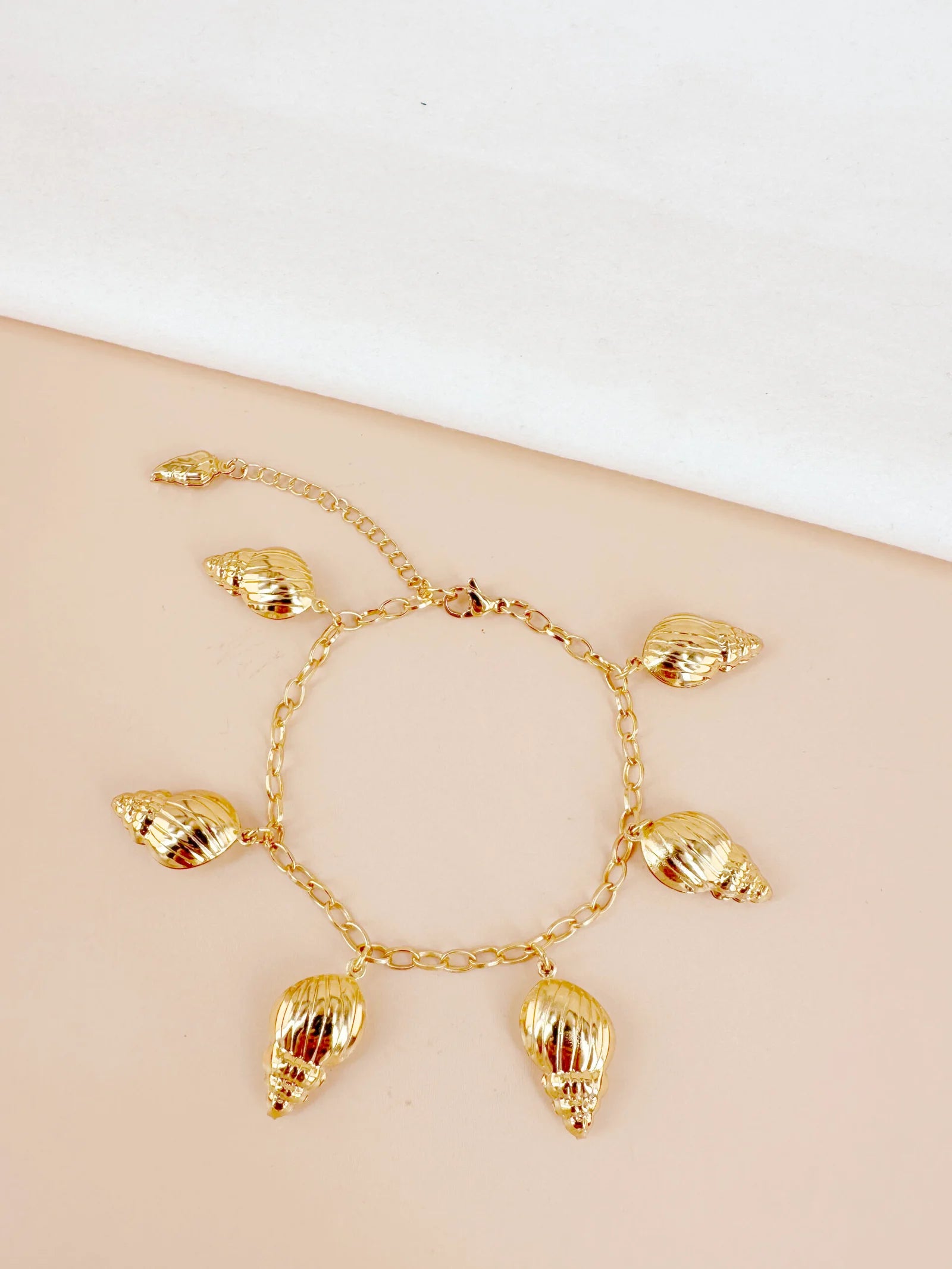 Bracelet breloques coquillages: Roxane