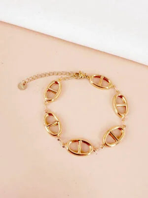 Bracelet maille marine: Léonie