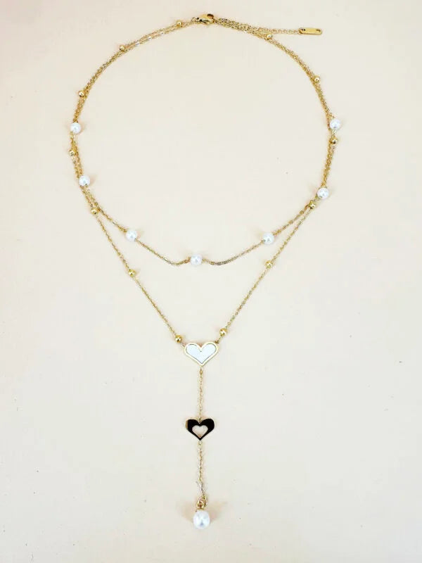 Collier pendentif maille marine: Emy