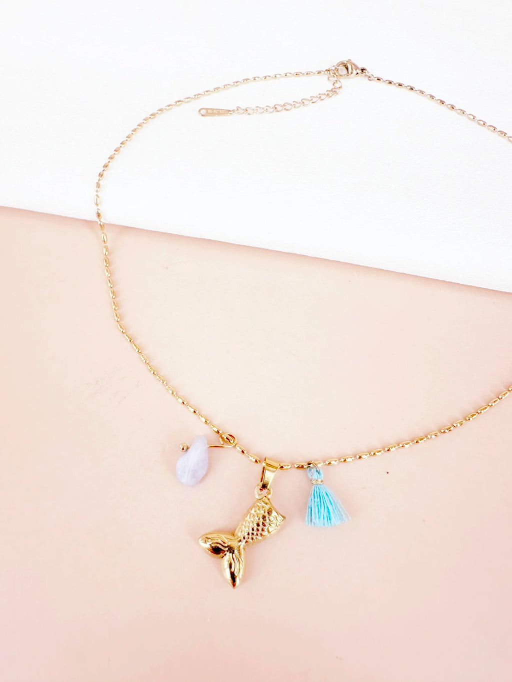 Collier pendentif queue de sirène: Aria