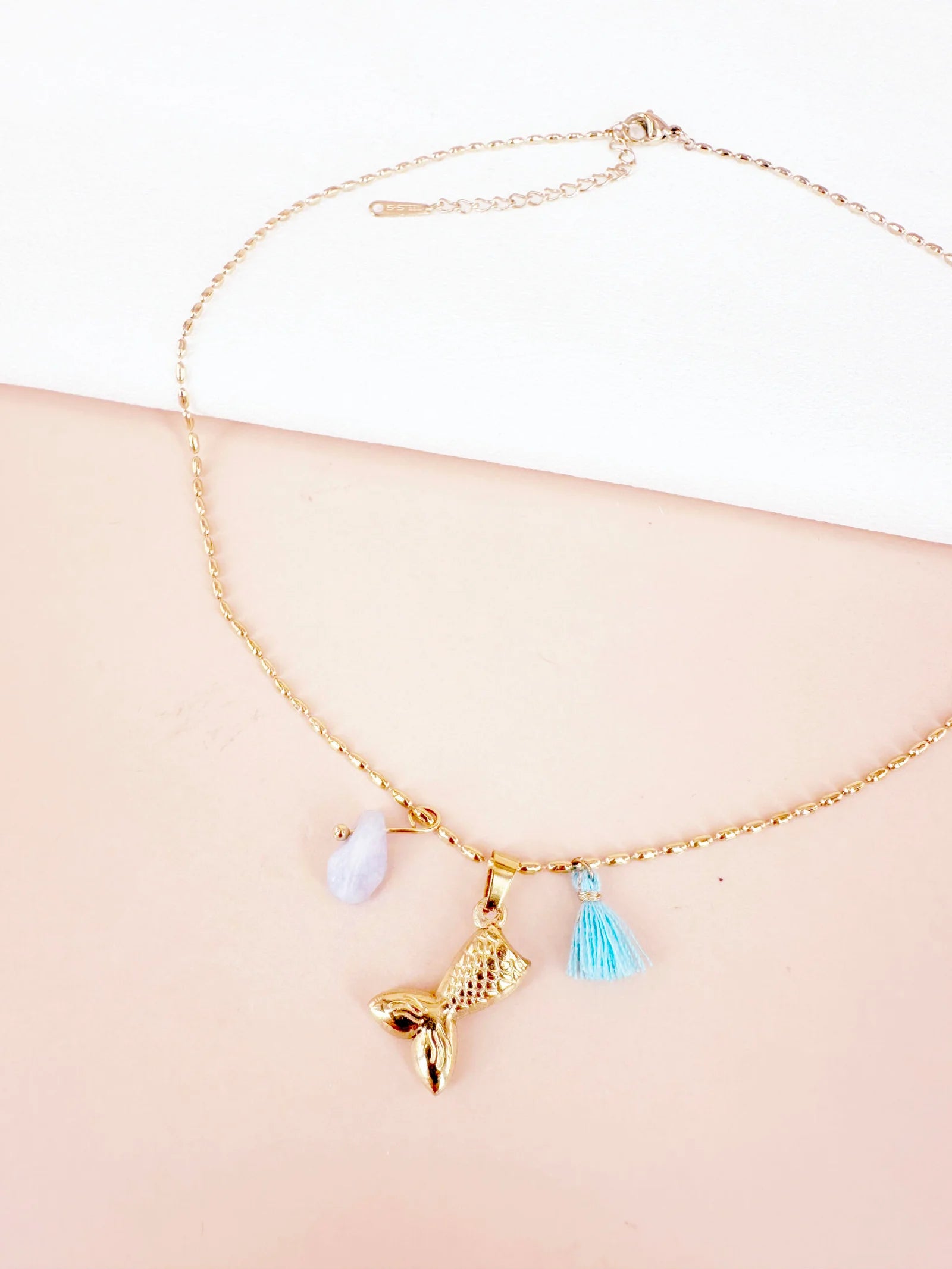 Collier pendentif queue de sirène: Aria