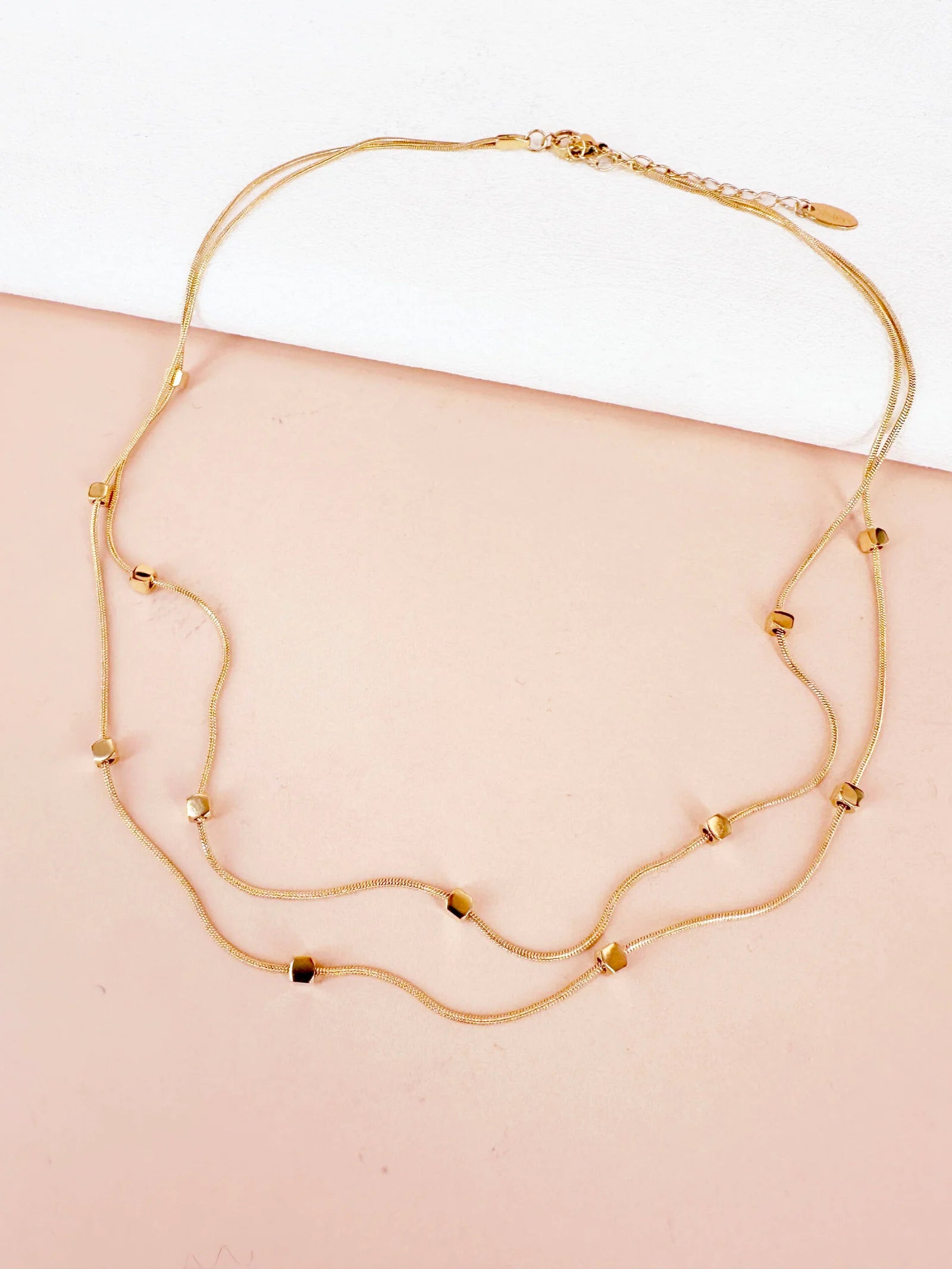 Collier double chaîne: Giulia