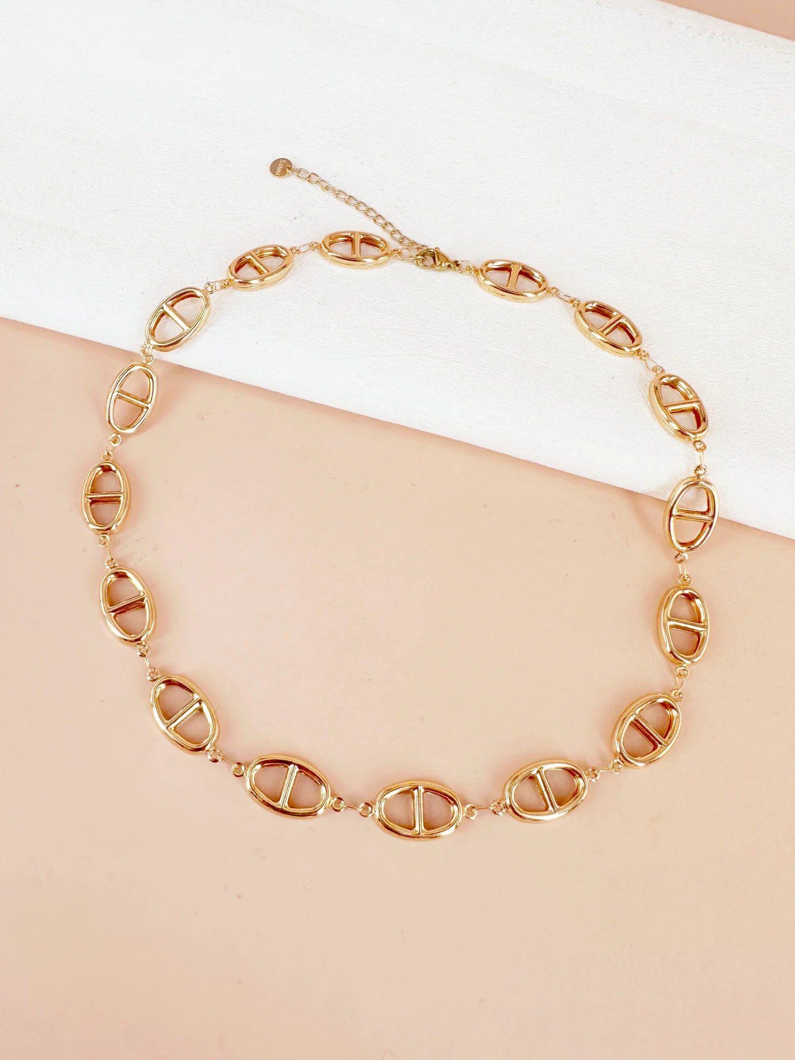 Collier maille marine: Alice